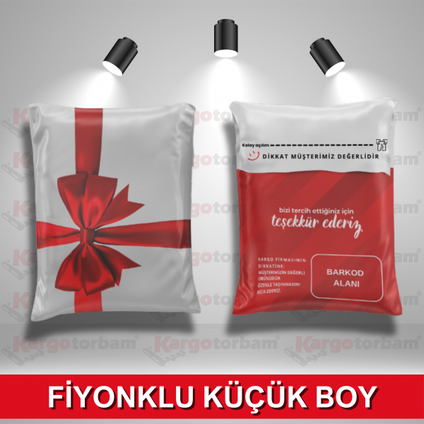30x37+5 Fiyonklu Renkli Kargo Poşeti