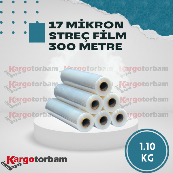 17 Mikron Streç Film 300 Metre