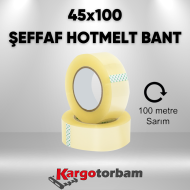 45x100 Kuvvetli Premium Kalite Hotmelt Bant