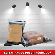 30x37+5 Şeffaf Kargo Poşeti