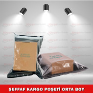 35x45+5 Şeffaf Kargo Poşeti